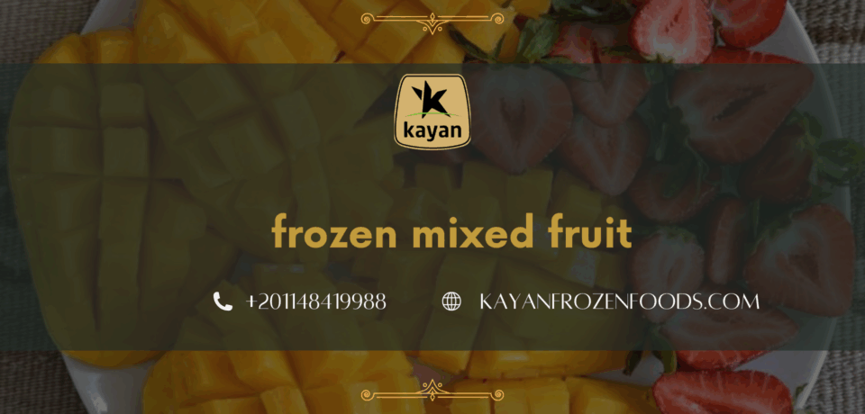 ​frozen mixed fruit