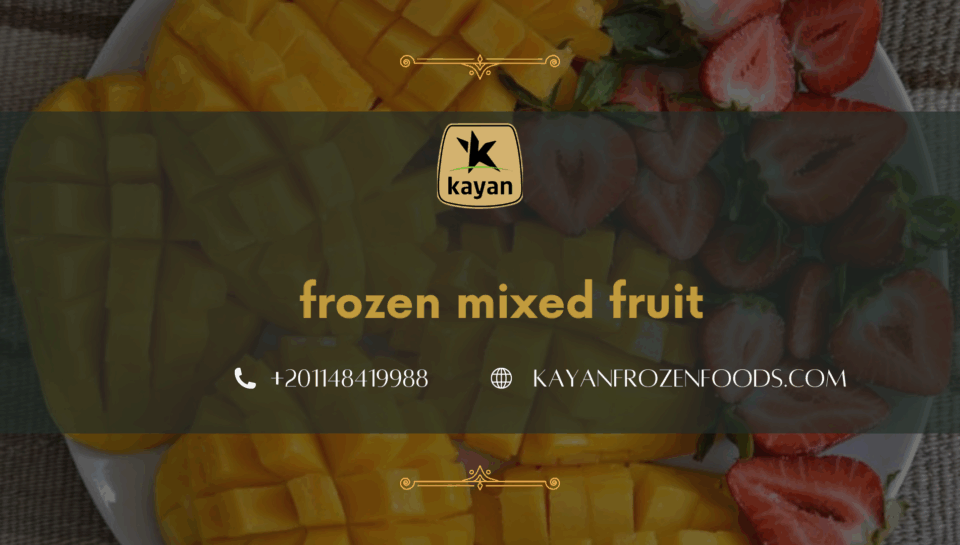 ​frozen mixed fruit