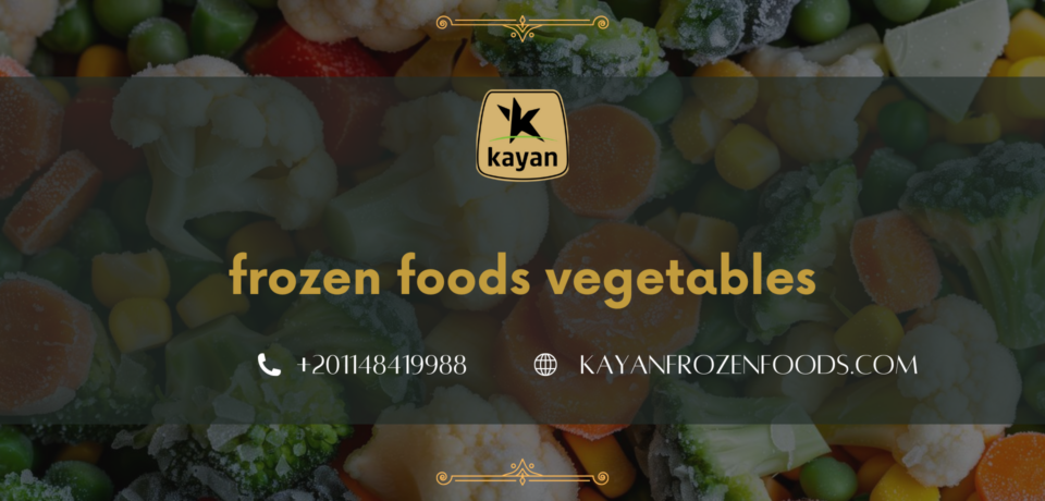 frozen foods vegetables