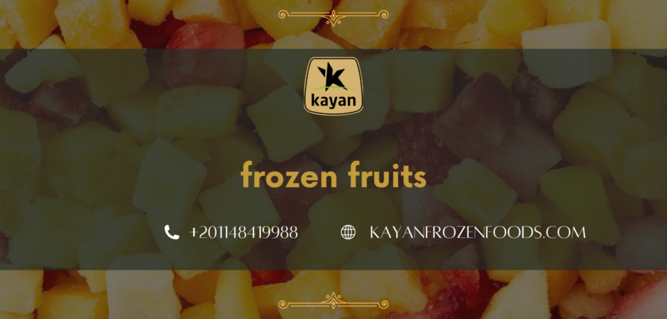 frozen fruits