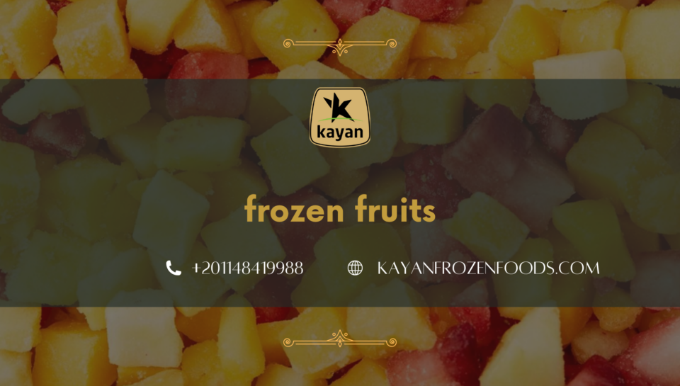 frozen fruits