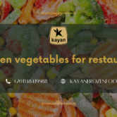frozen vegetables for restaurants