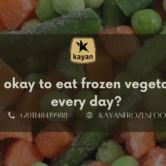 thank you (59) Is it okay to eat frozen vegetables every day