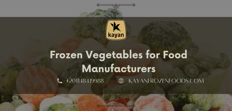 thank you (61) Frozen Vegetables for Food Manufacturers