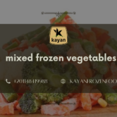 mixed frozen vegetables
