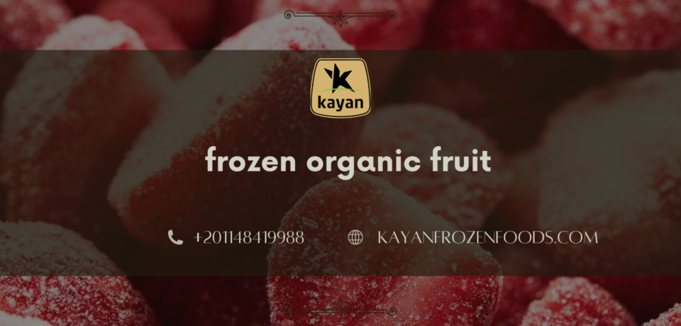 frozen organic fruit