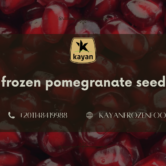 frozen pomegranate seeds