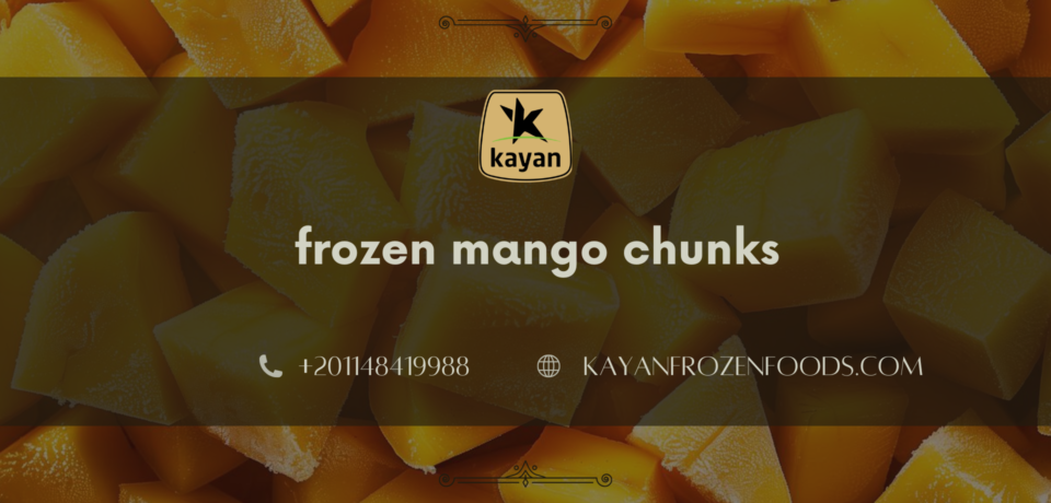 frozen mango chunks
