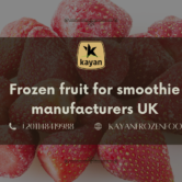 Frozen fruit for smoothie manufacturers UK