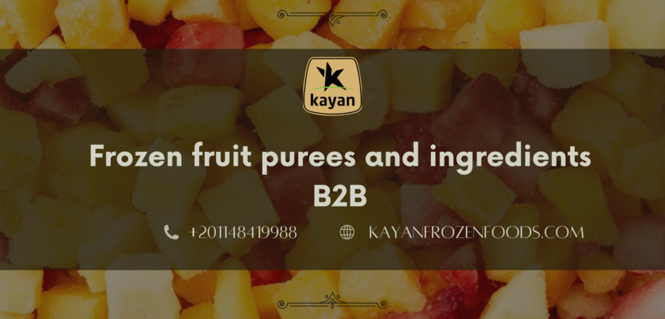 thank you (2) Frozen fruit purees and ingredients B2B